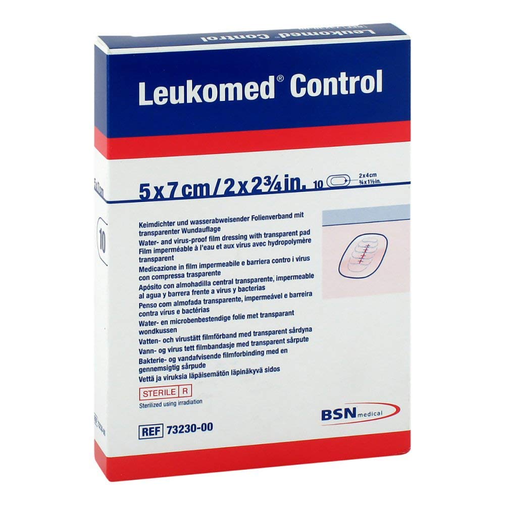 LEUKOMED CONTROL 5X7CM 10UN
