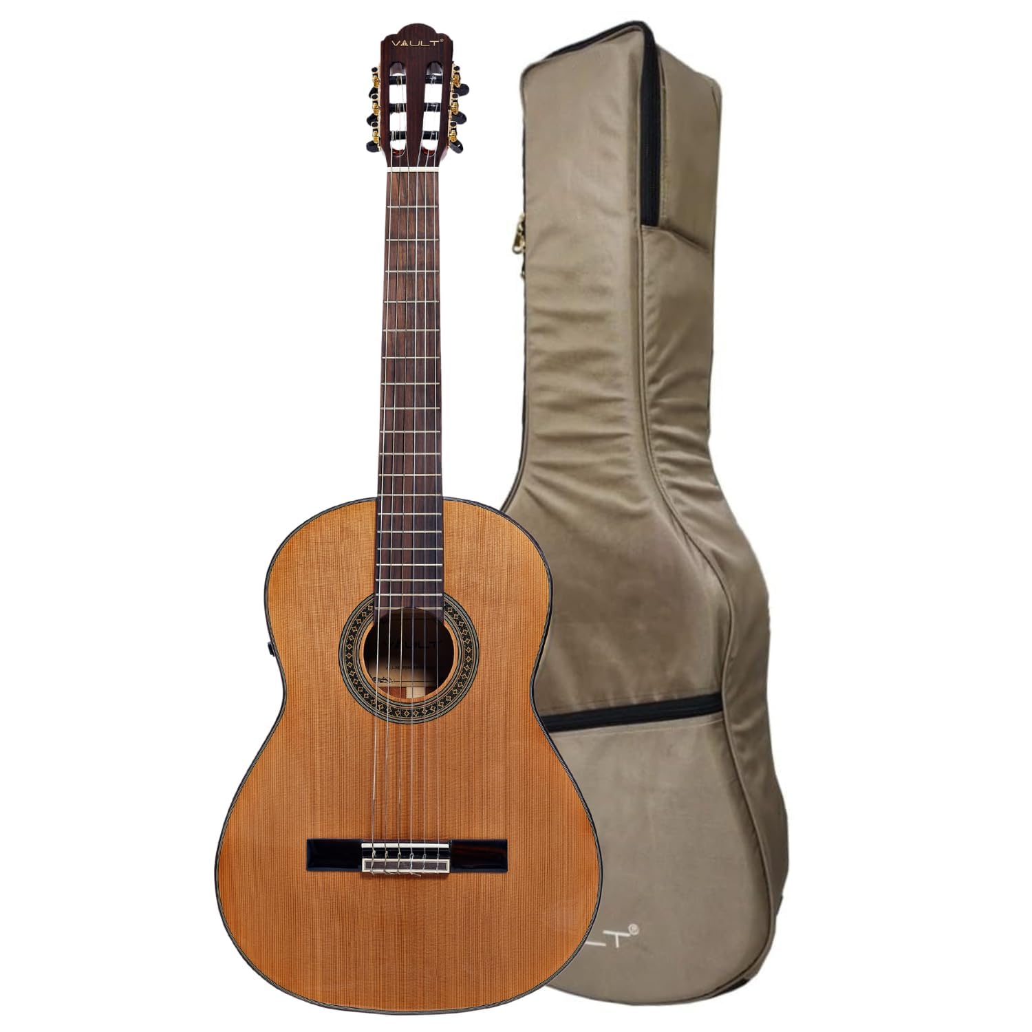 Performer Pro Premium Classical Guitar with A-3 EQ - High Gloss - Natural