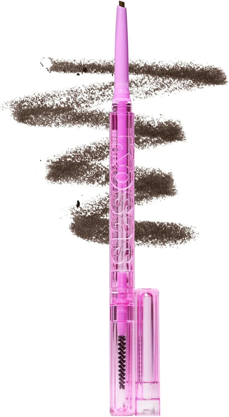 Brow Pop Eyebrow Pencil – Brow Pencil with Spoolie, Dark Brown