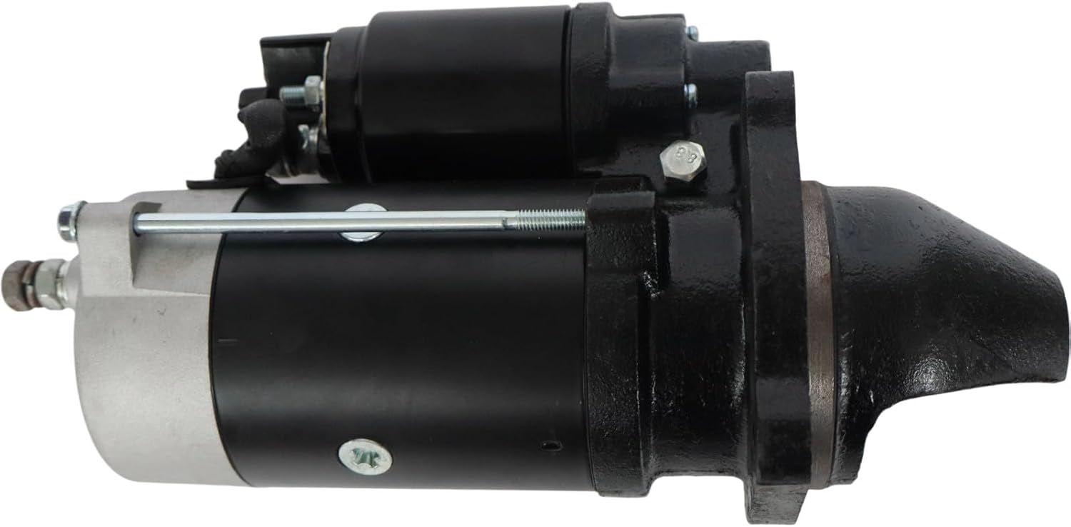 12V 4.2KW 10T Starter Motor 114852 Fits for Bobcat Telescopic Handlers TL470HP Fits for Perkins 1104D-E44TA Engine 130HP