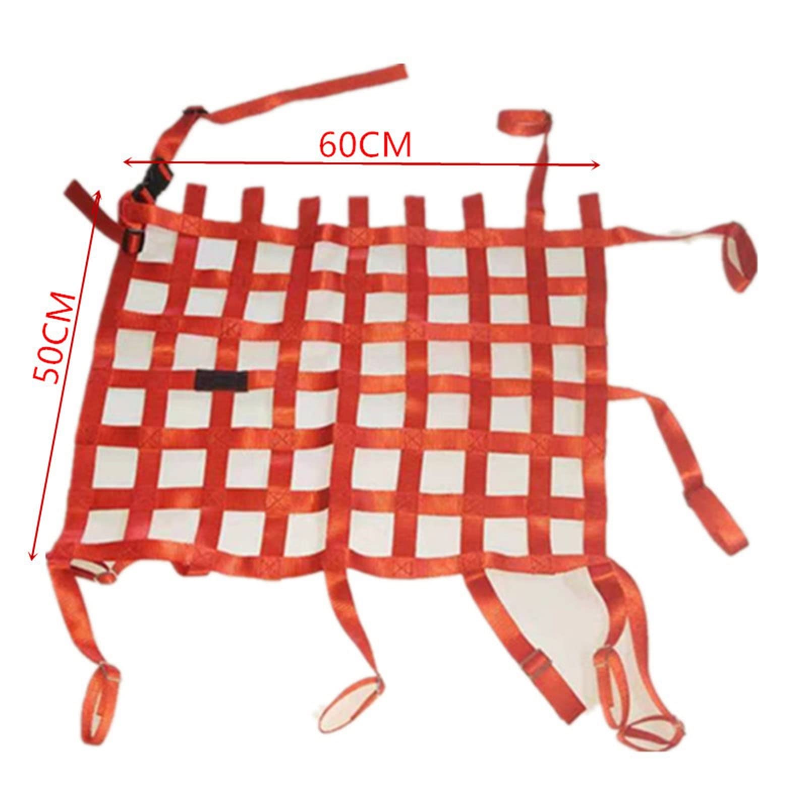 Filets De Levage en Nylon - Filet De Protection De Fenêtre De Voiture De Course, Filet De Protection Anti-Collision De Sécurité Contre La Dérive De Véhicule Tout-Terrain, Personnalisable(C)
