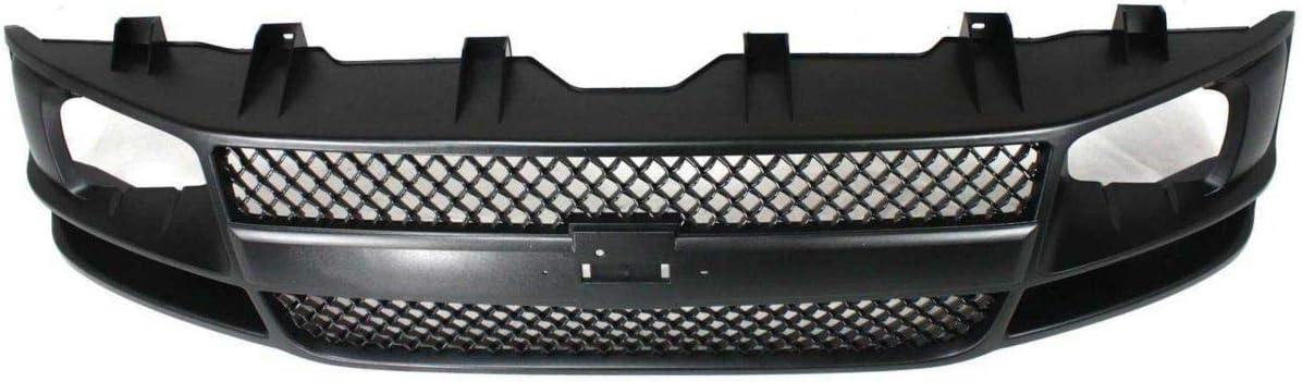 Front Grill Grille Assembly Black Shell for 03-16 Chevy Express fits 22816424