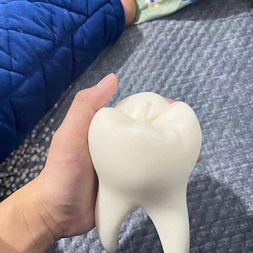Miniatura 5 de Moldes de vela de dientes grandes, moldes creativos de silicona, lindos moldes de chocolate artesanales de arcilla 3D para colgante de resina,