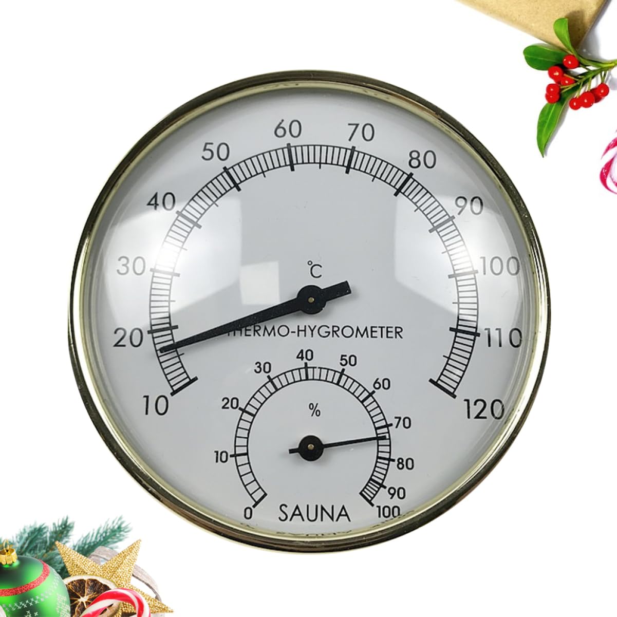 YARNOW 3 Piezas Medidor De Temperatura De Cocina Probador De Temperatura De Sauna Medidor De Temperatura De Horneado Medidor De Temperatura Ambiente Mini Higrómetro Interior Suministros