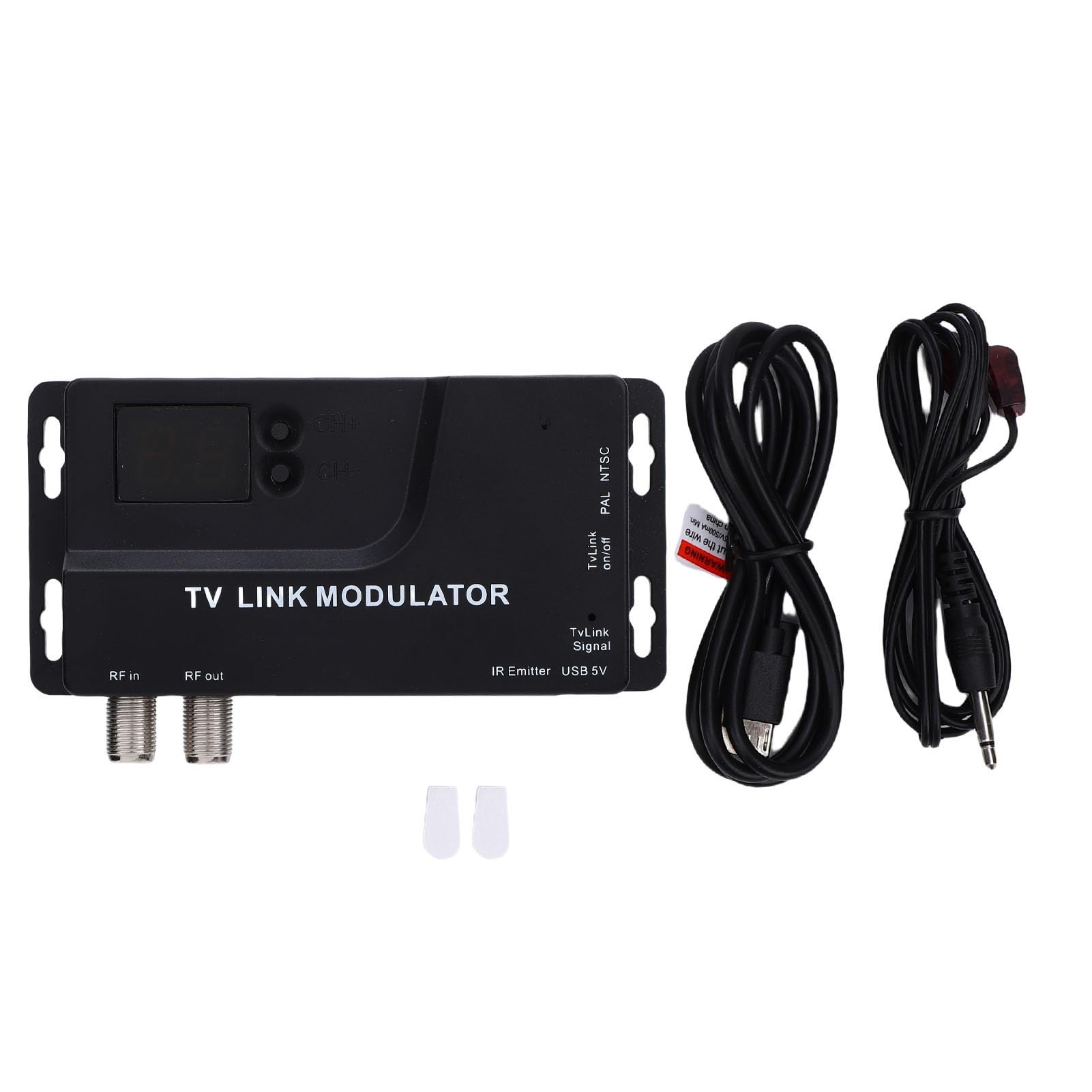 Tosuny Modulador HDMI RF, Convertidor HDMI a Coaxial 1080P con Formato NTSC/PAL, para de Cable de Hotel de TV Antiguo, Compatible con Reproductores Multimedia de Transmisión y
