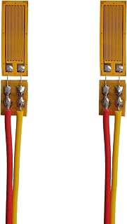 BF120 10AA 120 Ohm High-Precision Resistance Foil Strain Gauge, Weldable Surface Circuit - 2pcs (BF120-10AA)