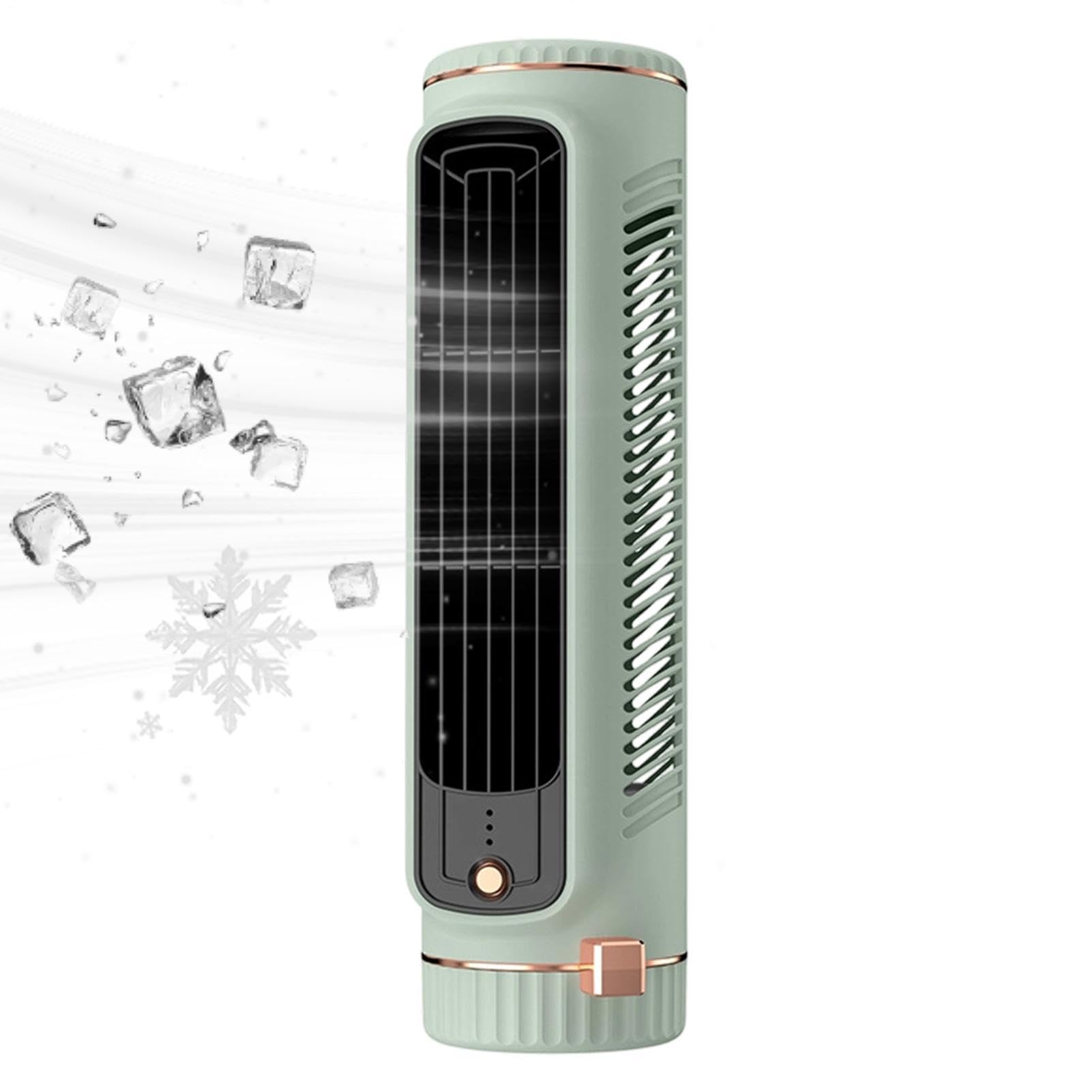 Ventilateur tour silencieux sans pales avec air froid à 3 vitesses