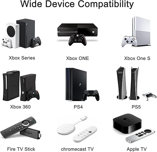 Miniatura 2 de Interruptor HDMI de 7 puertos 4K 60Hz, conmutador HDMI 7 en 1 salida HDCP 2.0 HDMI2.0 Hub compatible con 3D compatible con Nintendo SwitchSwitch