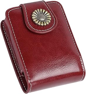 Mikinona Portable PU Leather Lipstick Carryin...