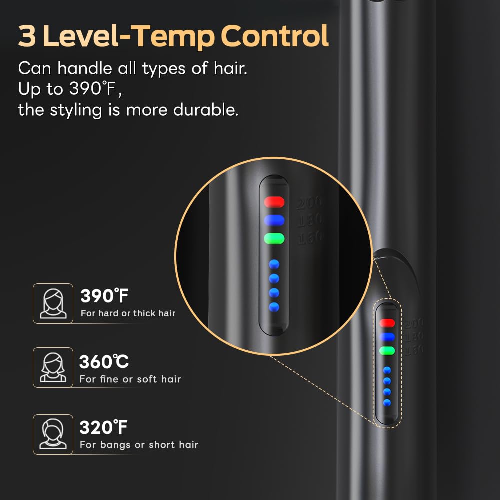 Iso Beauty Tourmaline 3pc Set Twister Curl Zebra +Mini Iron +flate Iron Zebra + Hair Charm