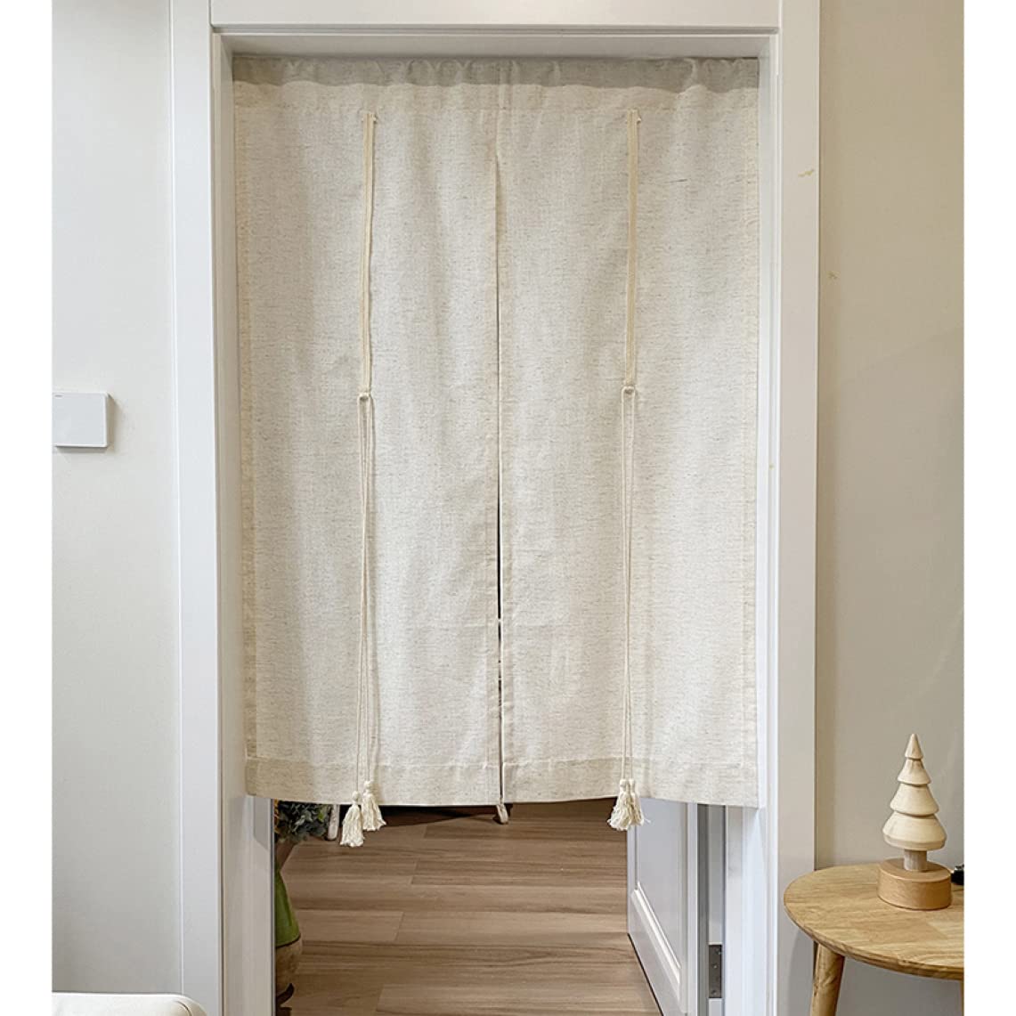 Amazon｜CFGZC 遮光 のれん 135*150cm 玄関 キッチ リビング