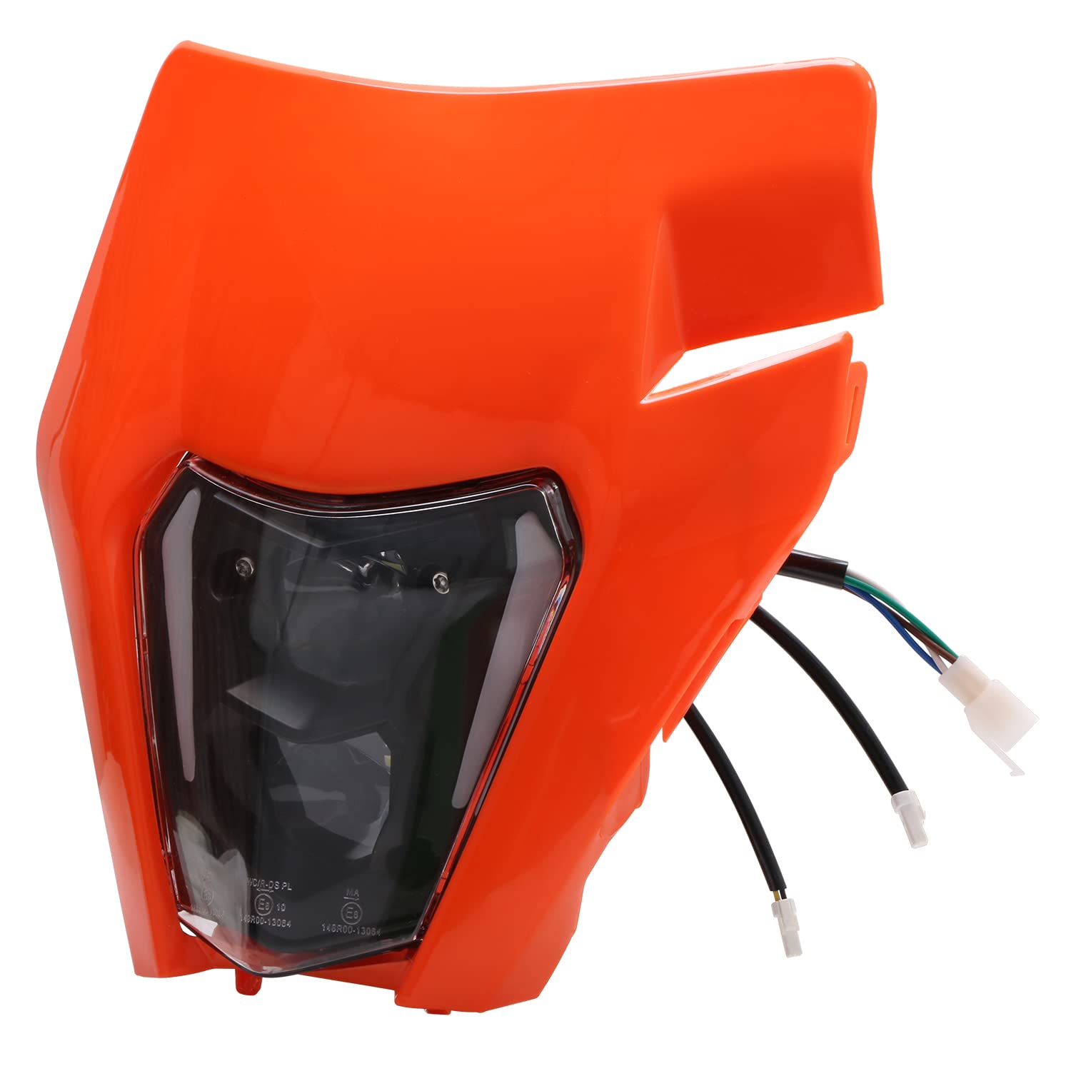 JFG RACING Motorrad Scheinwerfer LED - Universell Für Dirtbike & Enduro