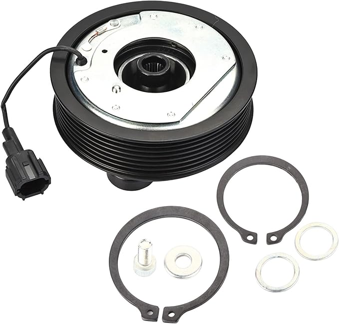 KIMISS AC Compressor Clutch Kit, AC A/C Compressor Clutch
