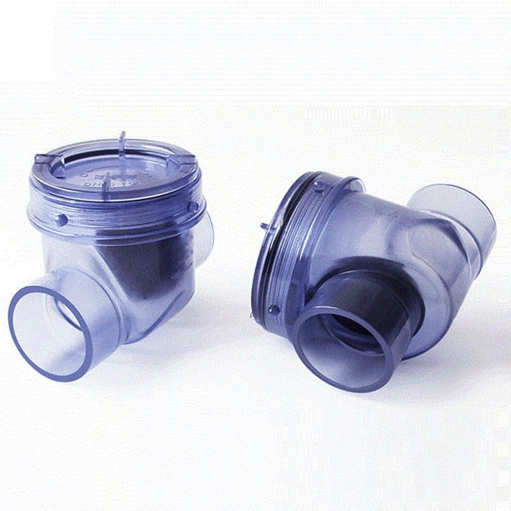 Adapter do zbiornika na wodę Zawór zwrotny PVC 50mm, zawór zwrotny do rur kanalizacyjnych kuchennych, zawór jednokierunkowy, złączki do rur wodnych do nawadniania ogrodu i akwarium