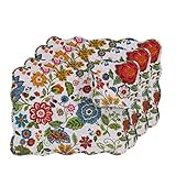 Greenland Home Astoria Placemat Set, White