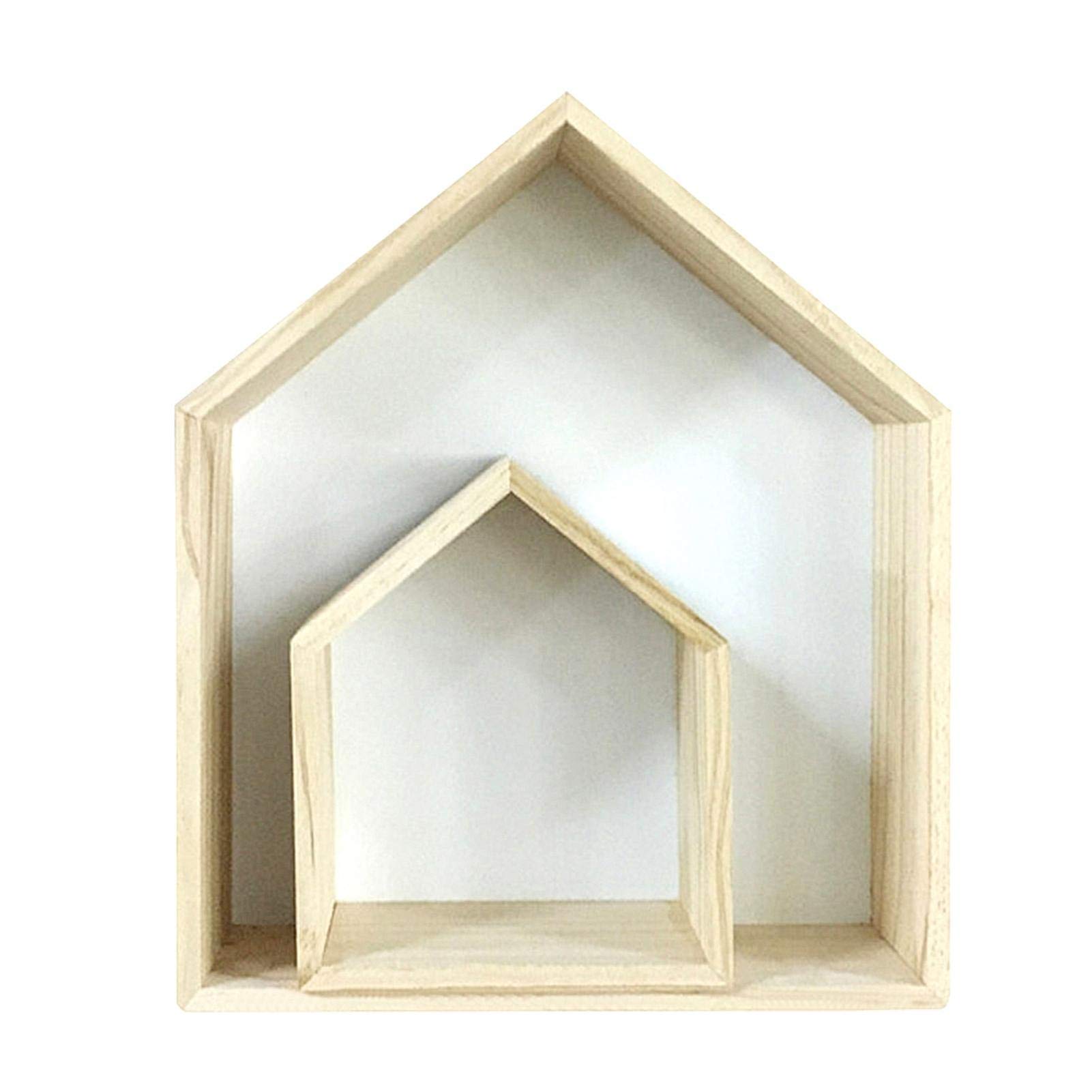 ラビベア★送料無料★格子型木製壁掛け飾り棚×4個 ラビベア様専用☆送料無料☆格子型木製壁掛け飾り棚×4個