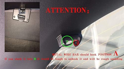 Miniatura 10 de Kaungka Cubierta de carga compatible con Mazda Cx-5 2017-2021 2024 negro retráctil para maletero