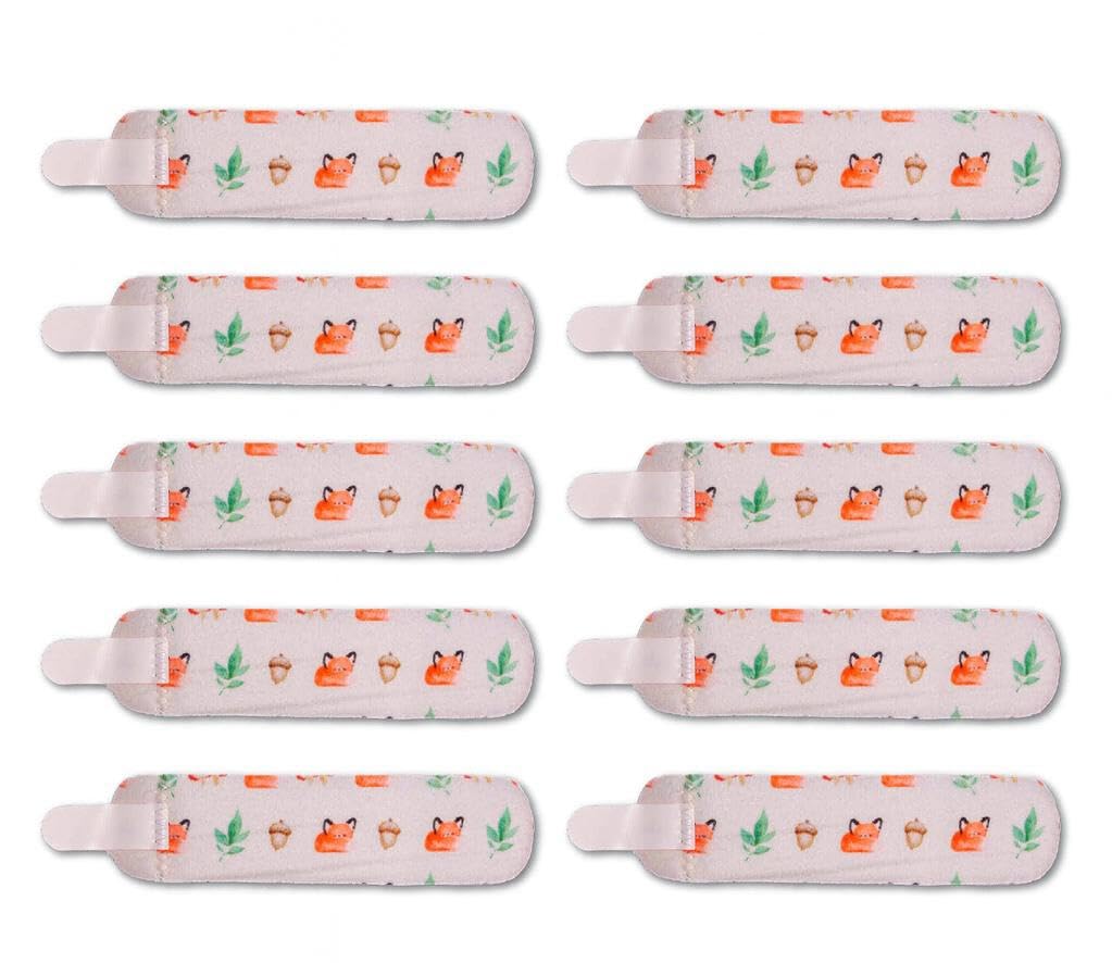 Cozyfox Pediatric Neonatal Pulse Oximeter Probe Wrap - Quantity: 10 Wraps Per Package – Cozy Fit Pulse Ox for Infant, Toddler and Kids (cozyfox) image 2