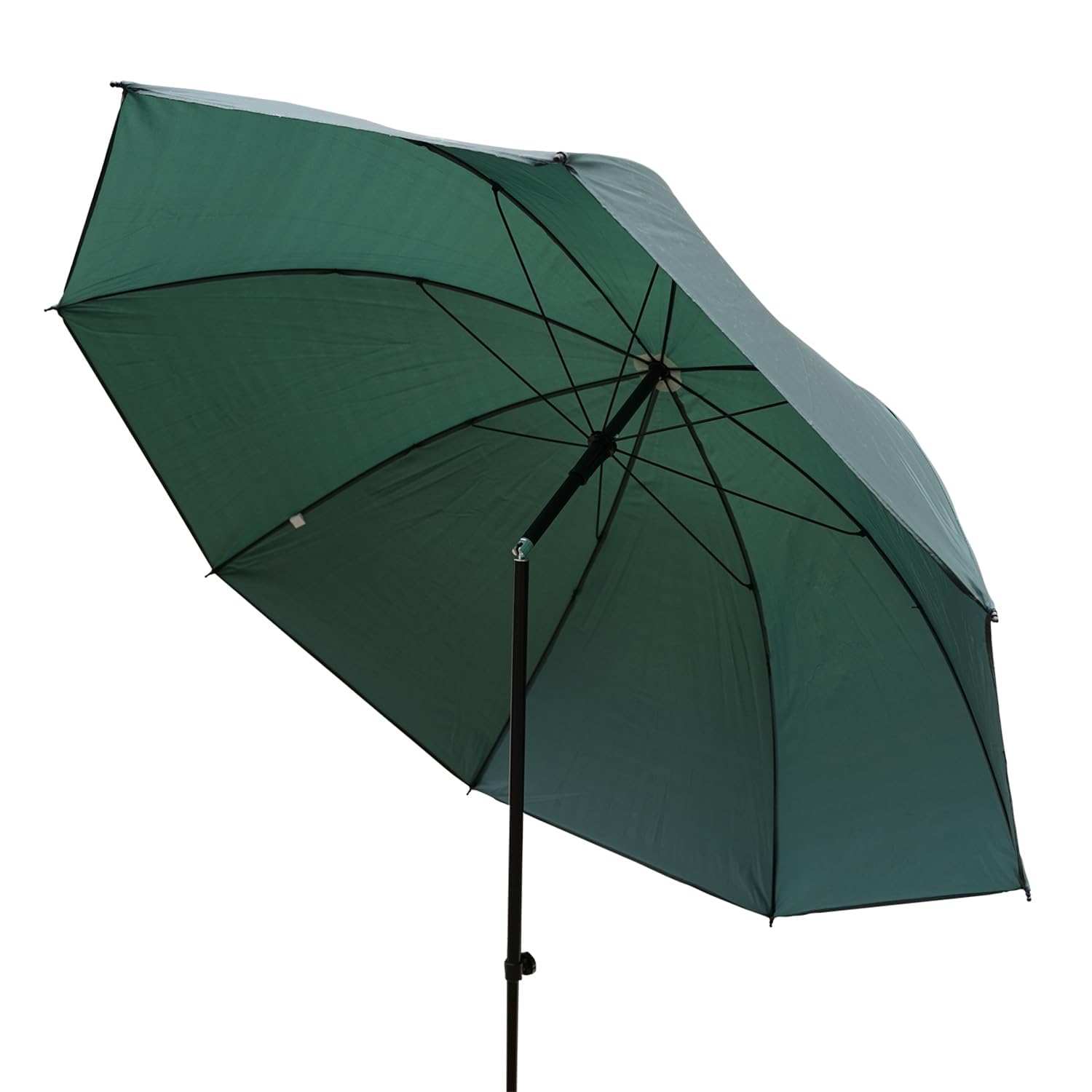 Paraguas de pesca de 200 cm - plegable - paraguas de peces, verde, paraguas - Brolly - poste de 200 cm - verde