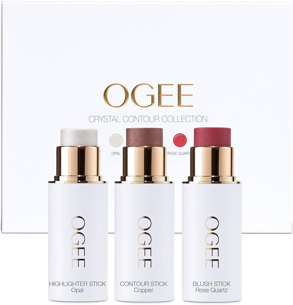 OGEE クリスタルコントールコレクション Amazon.com: Ogee Face Stick Crystal Collection Trio - Contour
