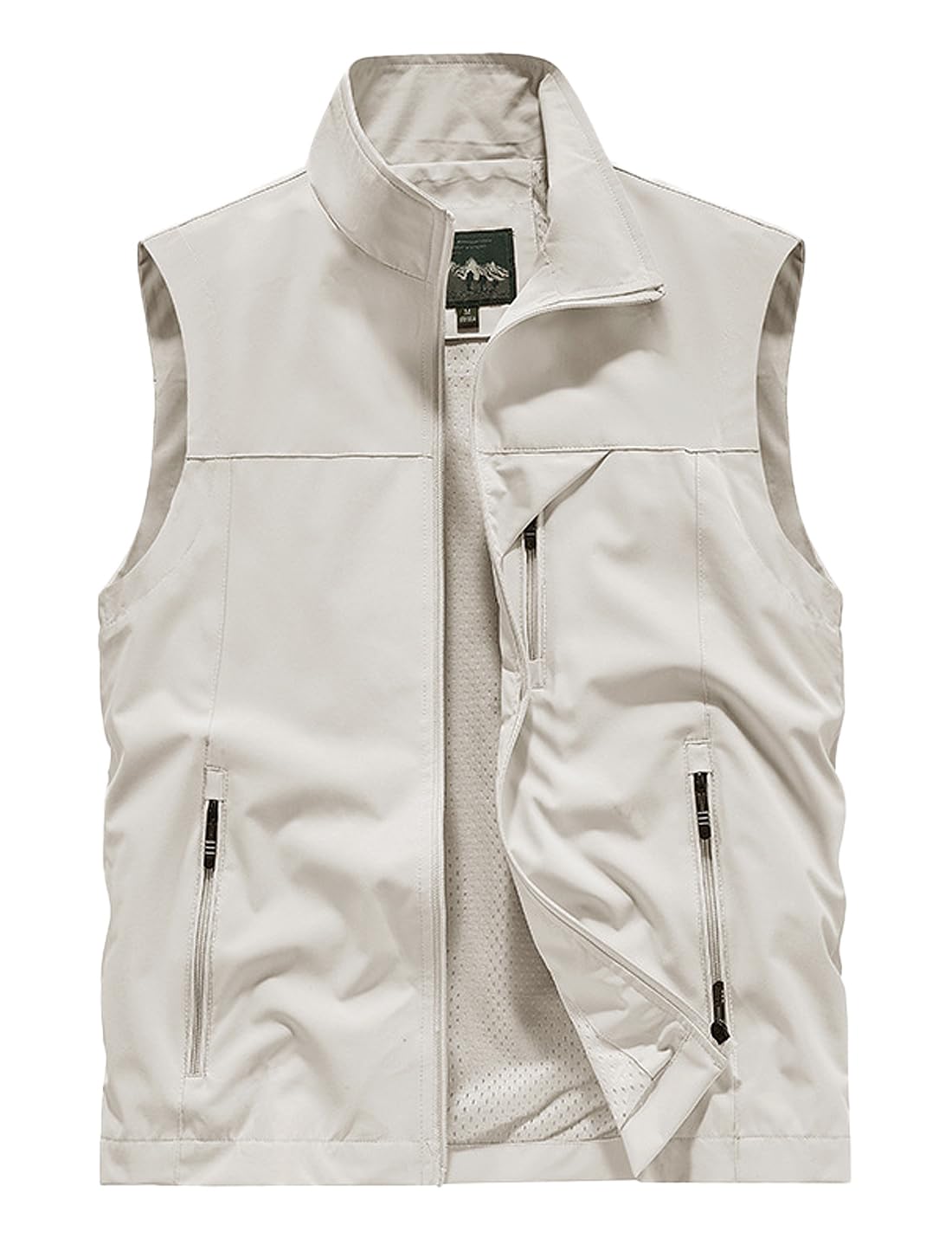 Herren Casual Angeln Safari Utility Vest Leichte Schnell Trockene Cargo Militär Gilets Ärmellos Fotografie Schießen Jagd Camping Weste Outdoor Reise Jacke mit Taschen