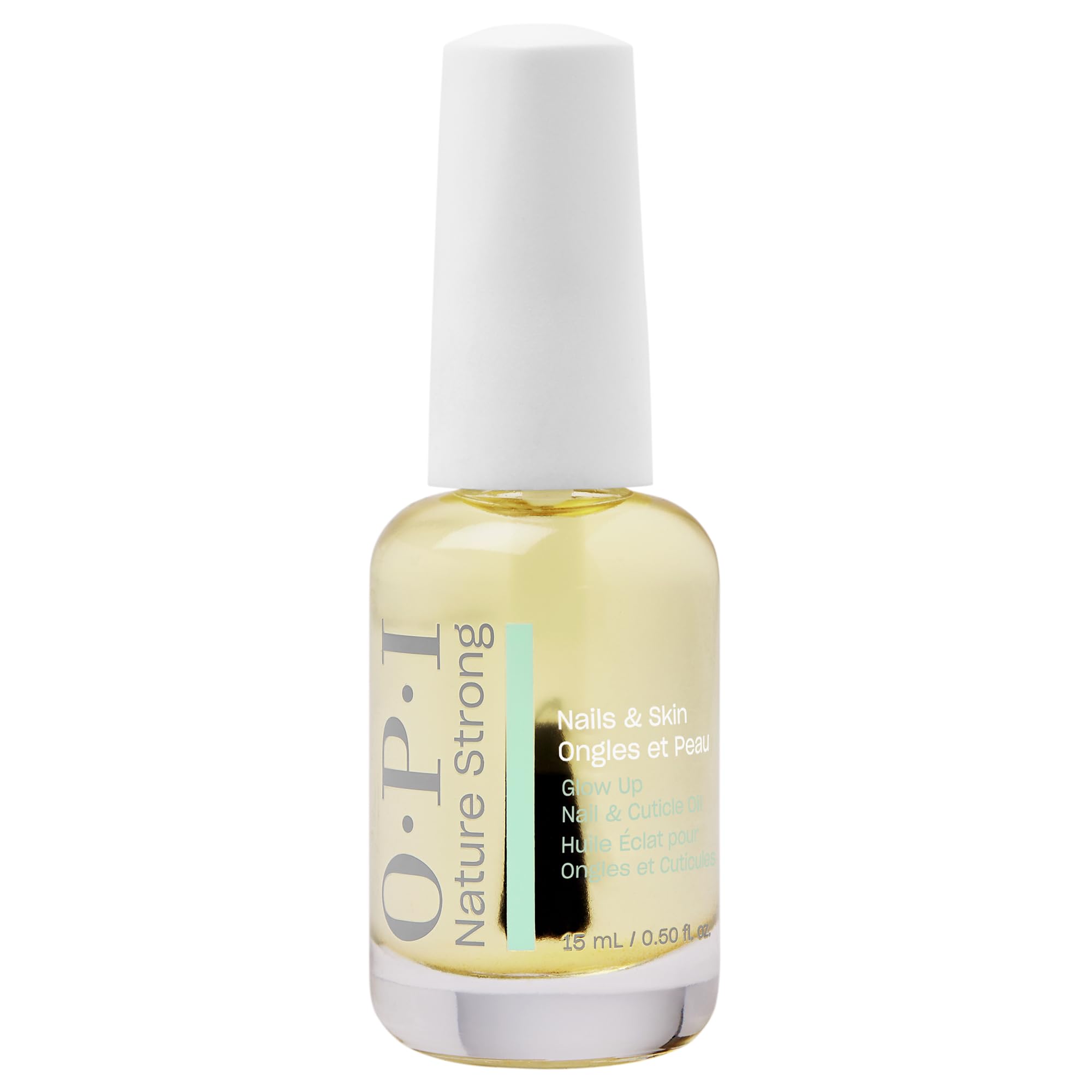 OPI Nature Strong Nails & Skin Glow Up Nagel- & Nagelhautöl mit natürlichen Inhaltsstoffen und Vitamin E – Pflegeöl für strapazierte Nägel