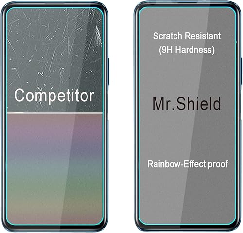 Miniatura 6 de Mr.Shield Paquete de 3 Diseñado para Xiaomi (Redmi Note 1111S 4G) de 6.43 pulgadas No apto para la versión 5G Vidrio templado Vidrio japonés con