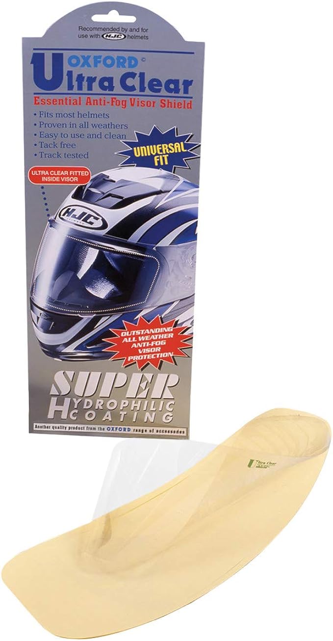 Oxford Ultra Clear AntiFog Visor Insert. Amazon.co.uk Automotive