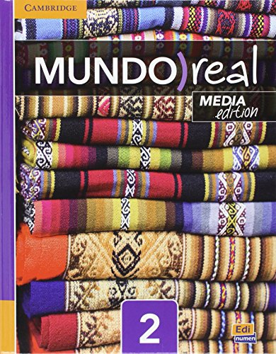 Mundo Real Media Edition Level 2 Student's Book... [Spanish] 1107473462 Book Cover