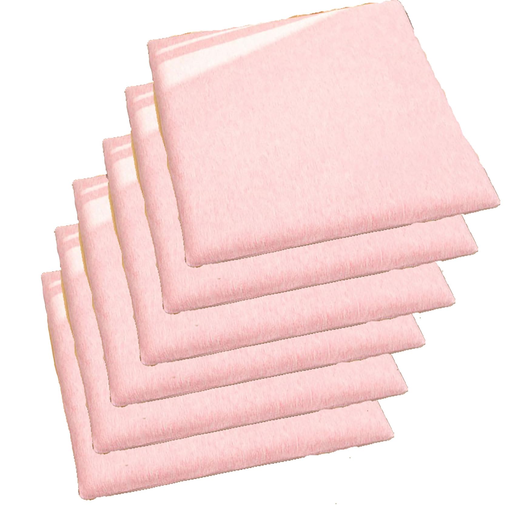 MemoFoam Krzesło Pa Zestaw 6 Cushs o wymiarach 40 x 40 cm, idealne do krzeseł do jadalni, wewnątrz i na zewnątrz, idealne do salonu, patio samochodu i wielu innych.