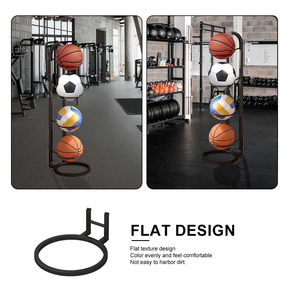 Estantería de Almacenamiento de Pelotas Baloncesto Vertical
