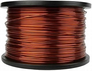 Copper Enameled Magnet Wire for Motor Winding & Transformer Coil | 12 Gauge Industrial Copper Wire 2kg (2000g, 4.4lbs) | Durable Electric Wire Roll for Jewelry Making, Beading & Garden Use