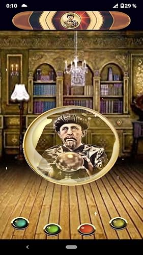 Talking crystal ball