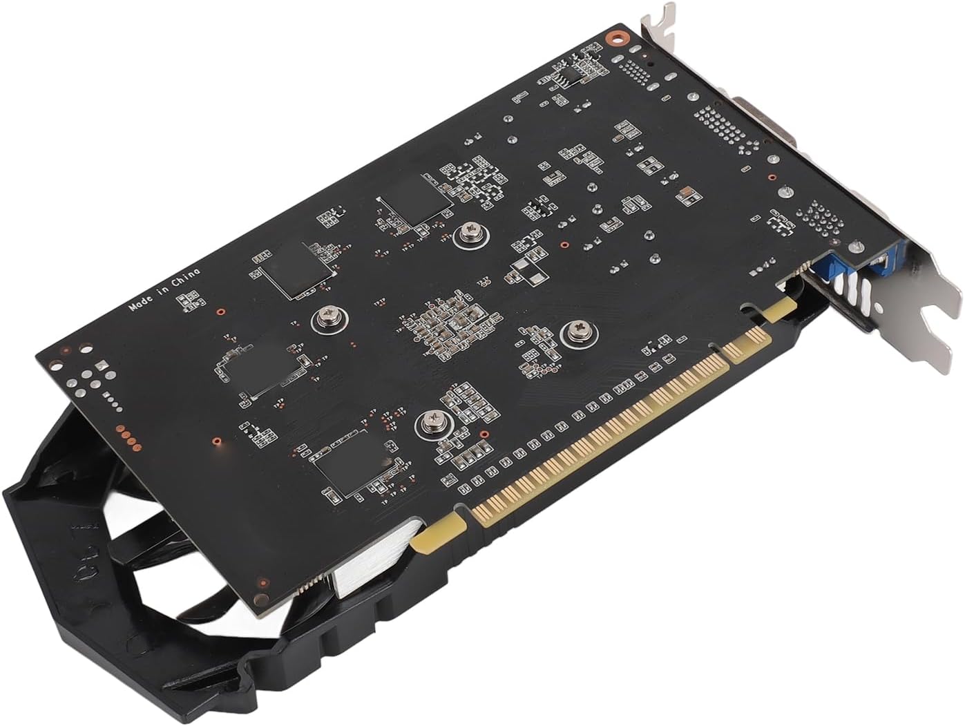 Zunate 4GB GDDR5 Gaming Graphics Card, 128Bit GPU with Stable Performance, HDMI DVI VGA Interface for PC