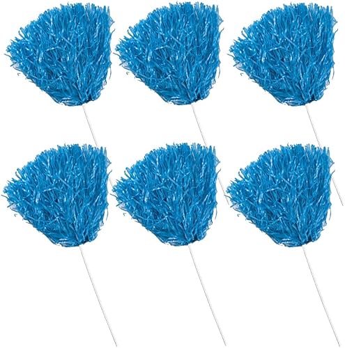 Miniatura 6 de Anderson's Cocteleras de espíritu escolar de un solo color, pompones de animadora, fanáticos de los deportes, fútbol, baloncesto, regreso a casa,