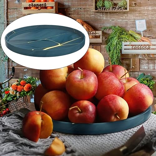 Miniatura 3 de Molde de resina de bandeja grande molde redondo de resina de plato de fruta de silicona moldes de resina epoxi para bandeja de frutas tabla de