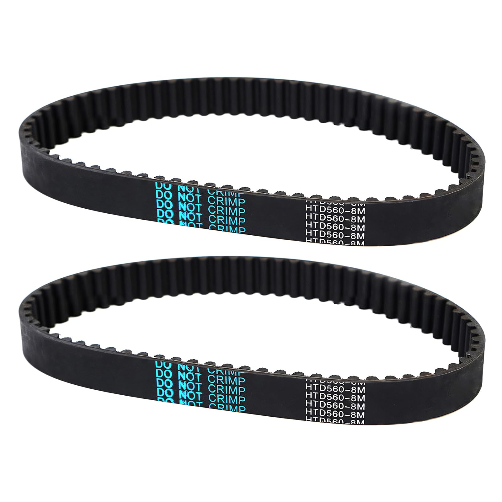 Lot de 2 courroies d'entraînement de moto pour Surron Light Bee X, X160, X260, Talaria XXX, 560-8 m - Courroie de transmission de rechange de 15 mm pour Surron