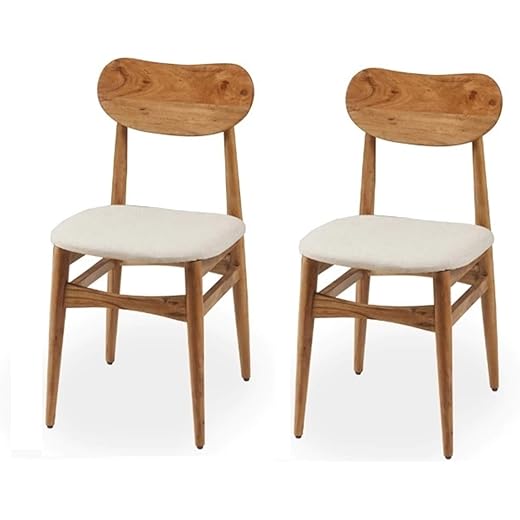 Ganpati Arts Sheesham Wood Dining Chair Set of 2