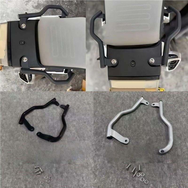 Accoudoir arrière Cfmoto 450MT compact en version becquet de passager court ergonomique