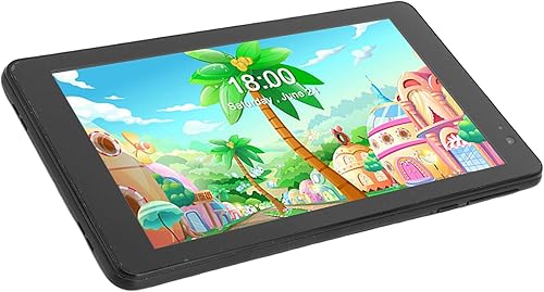 Miniatura 6 de SUNGOOYUE 7-inch Entertainment Tablet with Antifall Case for Ages 3-10. Learning, Educational, for Prime Video for 14 ABS + Silicone (Pink)