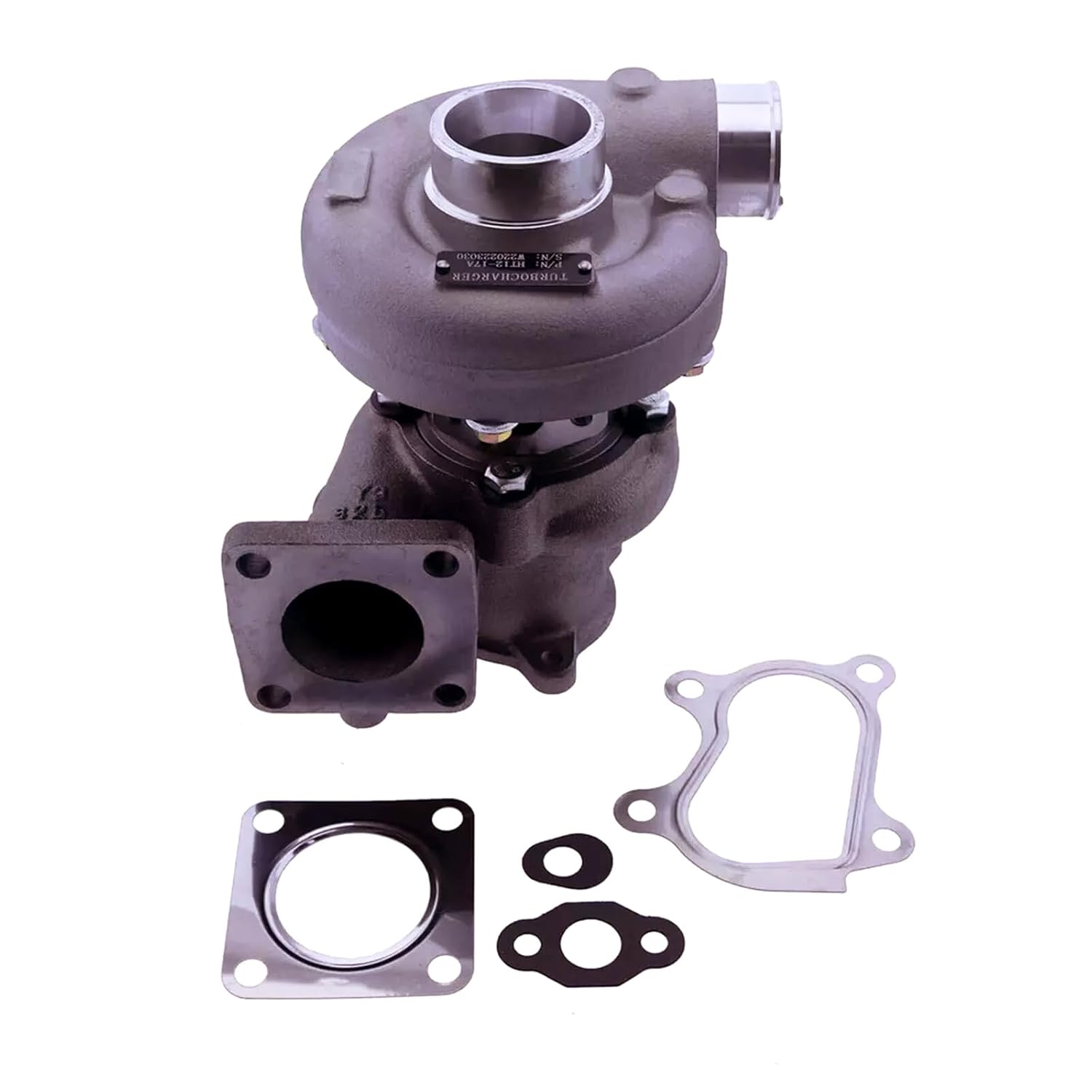 HT12-17A Turbocharger w/Gasket 8972389791 8973186510 047-278 fits for Takeuchi Loader TL140 w/ 4JG1T EngineHT12-17A