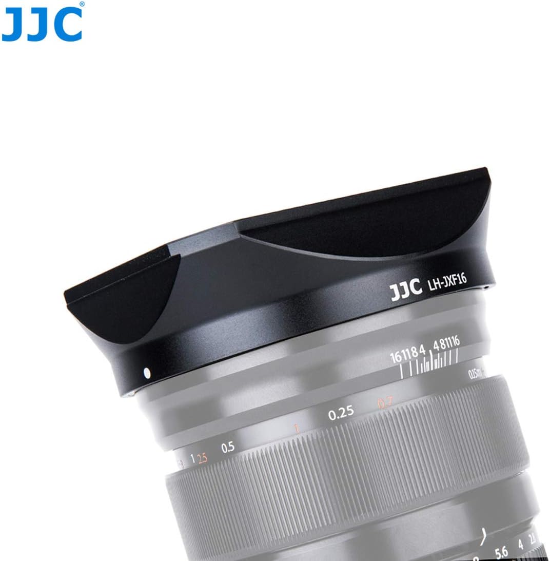 Buy Jjc Lh Jxf16 Square Metal Bayonet Hood For Fujinon Xf16mmf1 4 R Wr Fujinon Lense Xf 16mm F1 4 R Wr Fuji 16mm F1 4 Lens Hood Fujinon 16mm 1 4 Hood Slide Front Cap Replaces