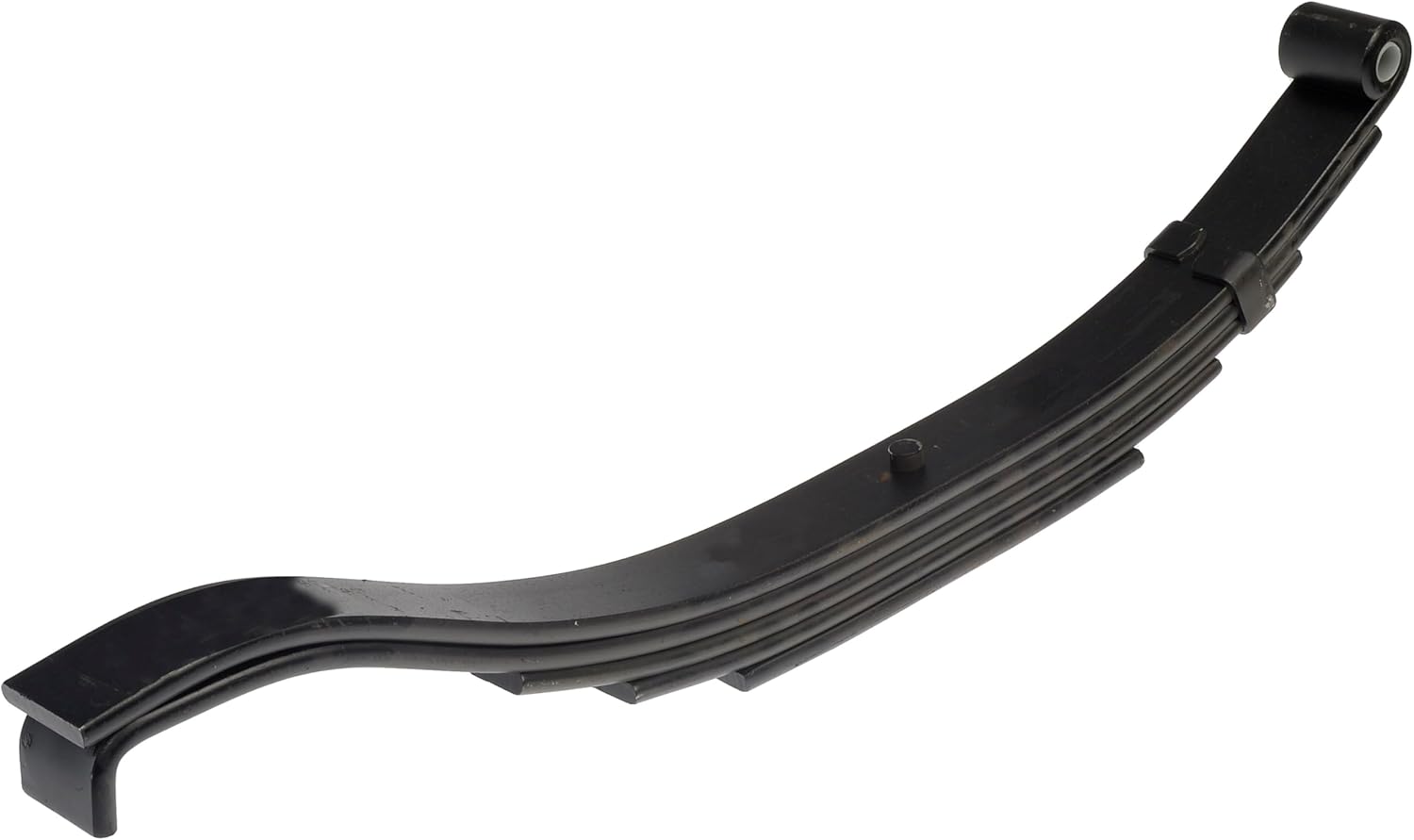 Dorman 929-1129 Utility Trailer Leaf Spring, Eye/Slipper:Hook, 2" Width, 27 1/2" Length, 2 3/4" Arch, 5 Leaf, 3500lb Capacity