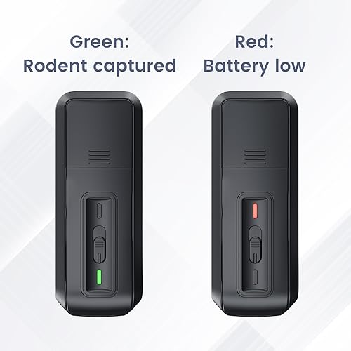 Miniatura 33 de OWLTRA Trampa para ratones de túnel segura para interiores y exteriores, 2 piezas, elimina instantáneamente la trampa de roedores con entrada