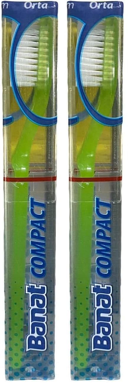 Banat Compact Diş Fırçası 2li paket