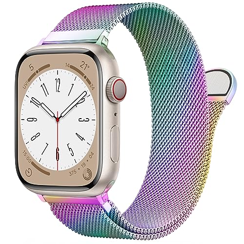 Image of Original Stainless Steel Milanese Loop Compatible with Apple Watch Band 38mm 40mm 41mm 42mm 44mm 45mm 46mm 49mm, Magnetic Clasp Band for iWatch Series 11 10 9 8 7 6 5 4, SE 3 2 1 Ultra3 2, Women & Men
