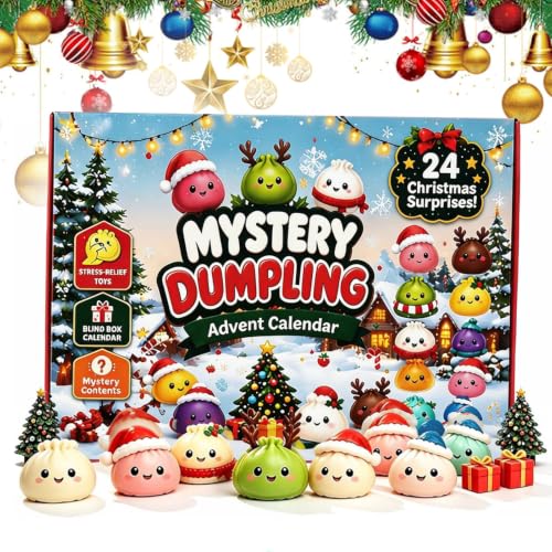 Christmas Squishies Advent Calendar Cute Xmas Countdown Calendar for Adults - image 4