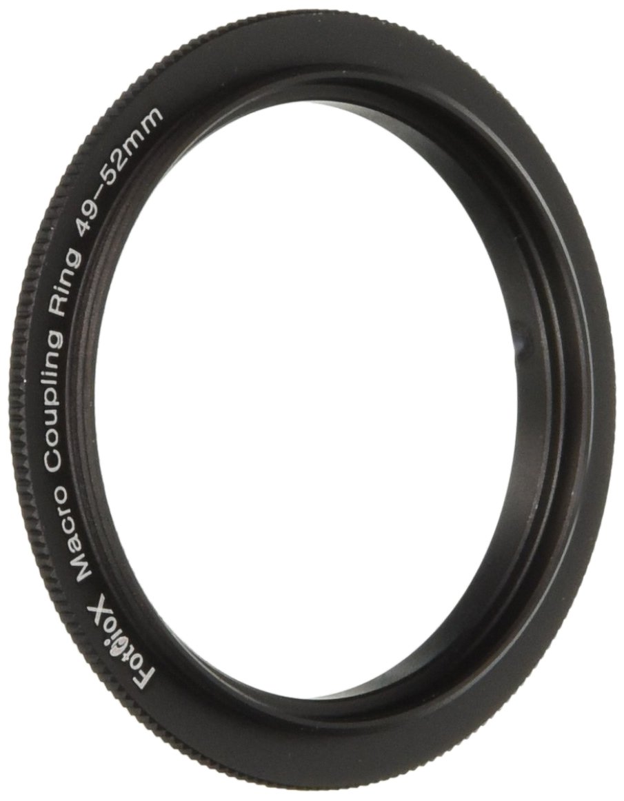 Fotodiox 49mm - 52mm, 49-52mm Macro Close-up Reverse Ring, Anodized Black Metal Ring, for Nikon, Canon, Sony, Olympus, Pentax, Panasonic, Samsung Camera-image-42