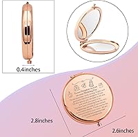 Vista 5 de WSNANG Espejo de maquillaje compacto para suegra a nuera, regalo de boda