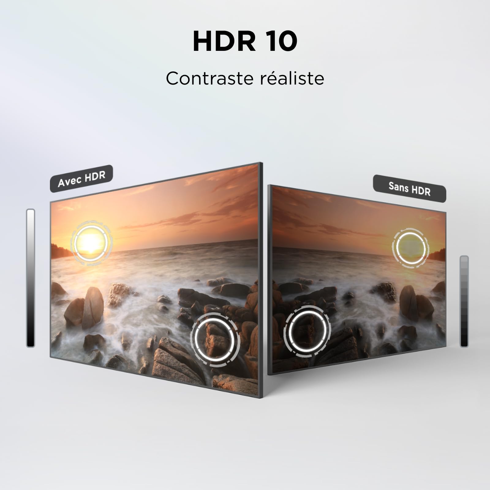 TCL 32V5D – 32” Full HD, QLED, HDR, Direct LED, Fire TV, Appuyez et Demandez à Alexa, AirPlay 2, Design métallique sans Bordure